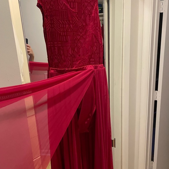 Weissman Lyrical Dance Costume -Red - Picture 4 of 6